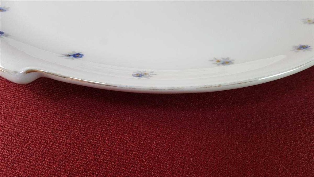 [45815935] Kuchenplatte mit Henkeln Goldrand Rhenania Duisdorf gebraucht - akzeptabel Bild 6