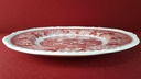 [45815943] Speiseteller Essteller 26,5 cm Adams English Scenic Rot gebraucht - akzeptabel Bild 4