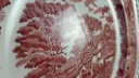 [45815943] Speiseteller Essteller 26,5 cm Adams English Scenic Rot gebraucht - akzeptabel Bild 7