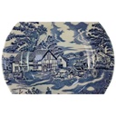 [45815947] Suppenteller 23,5 cm Luneville France English Style Blau gebraucht - gut Bild 2