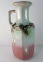[45815949] Henkelvase Dekorative Vase 28,5 cm Scheurich Blumen gebraucht - gut Bild 4