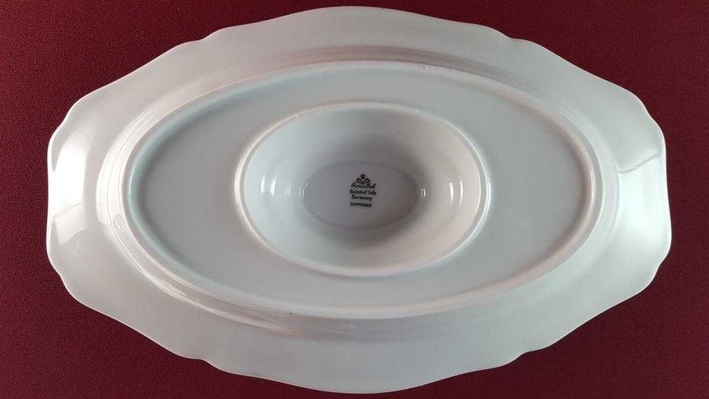 [45815955] Sauciere mit Teller 1tlg Rosenthal Chippendale Weiß gebraucht - neuwertig Bild 5