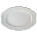 [45815958] Servierplatte Speiseplatte Fleischplatte Steakplatte 35x25 cm Rosenthal Chippendale Weiß gebraucht - gut Bild 2