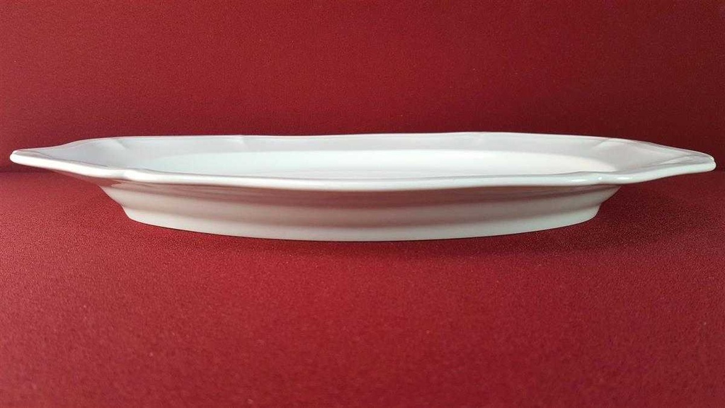 [45815958] Servierplatte Speiseplatte Fleischplatte Steakplatte 35x25 cm Rosenthal Chippendale Weiß gebraucht - gut Bild 3