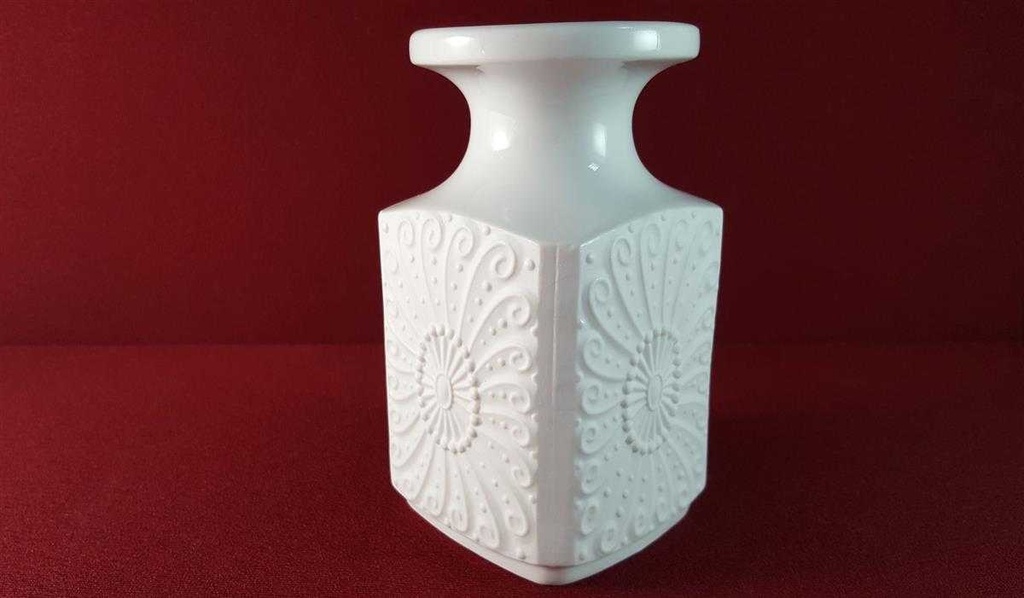 [45815968] Vase 15 cm Royal KPM Bavaria Weiß gebraucht - sehr gut Bild 3