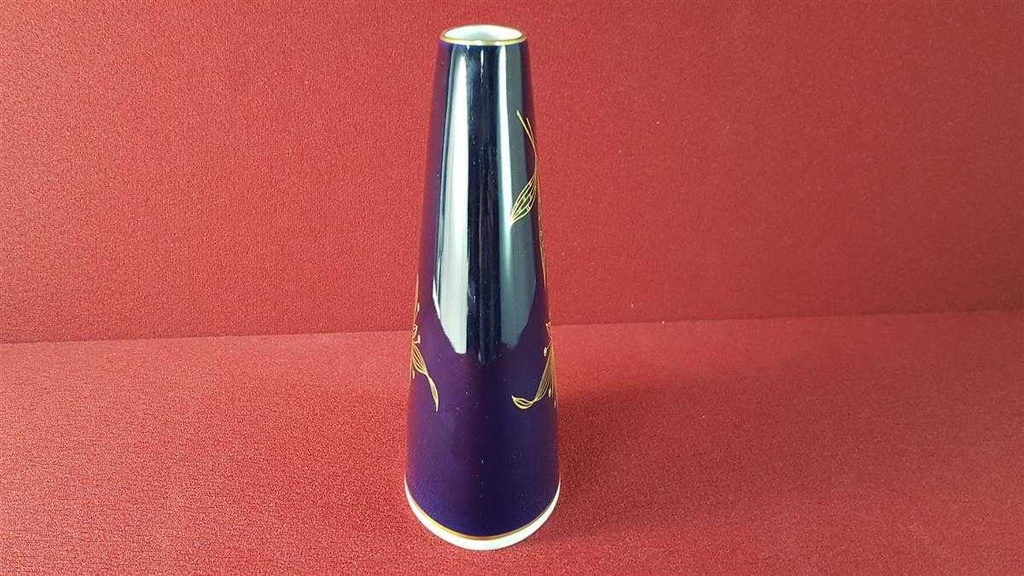 [45815969] Vase Dekorative 15,7 cm Weimar Porzellan Blumen gebraucht - gut Bild 3