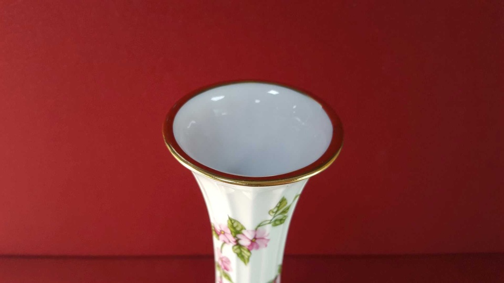 [45815978] Vase Goldrand 26 cm Retsch Wunsiedel Blumen gebraucht - gut Bild 3