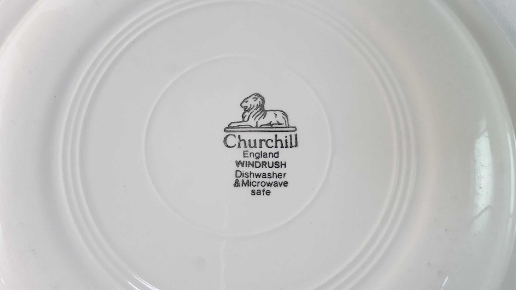 [45815985] Speiseteller Essteller mikrowellengeeignet 24,5 cm Churchill England Windrush gebraucht - akzeptabel Bild 4
