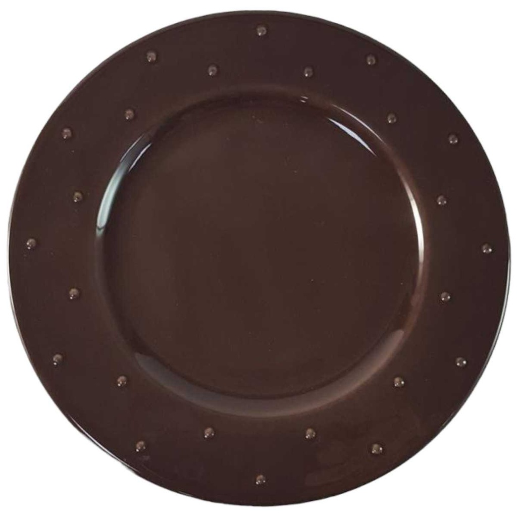 [45815987] Kuchenteller Dessertteller Frühstücksteller 21,3 cm Waechtersbach ReaLife Basic Equipment braun gebraucht - gut Bild 2