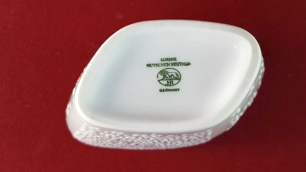 [45815992] Vase Dekorative Hutschenreuther Weiß gebraucht - sehr gut Bild 6
