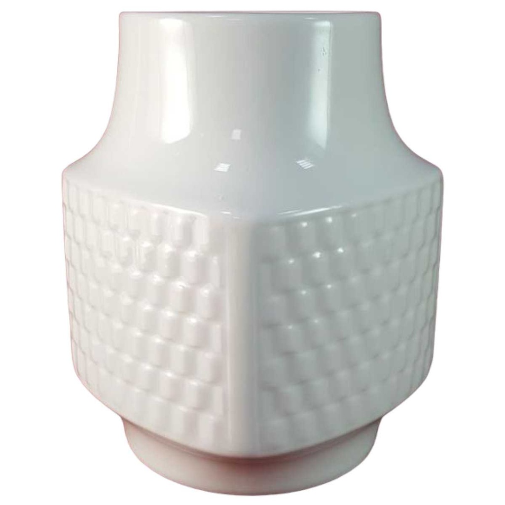 [45815993] Blumenvase 13,7 cm Winterling Kirchenlamitz Weiß gebraucht - sehr gut Bild 2