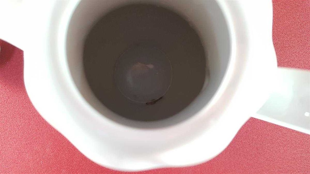 [45816000] Kaffeekanne Kanne 1,3 L Graf von Henneberg rosa grau Blumendekor gerillt Blumen Weiß DDR gebraucht - sehr gut Bild 5