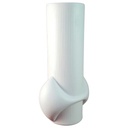 [45816006] Vase 20,8 cm Eschenbach Weiß gebraucht - sehr gut Bild 2
