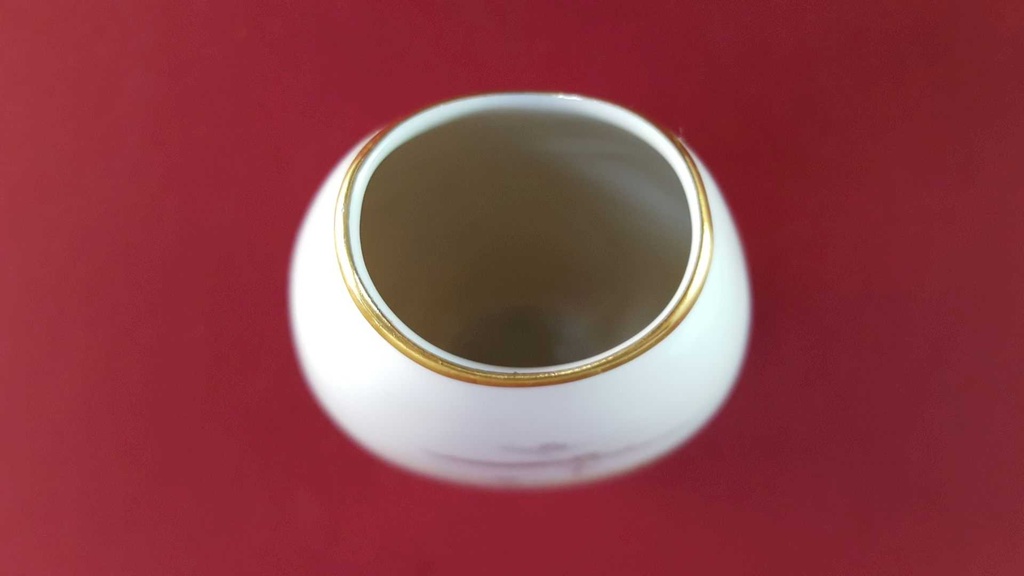[45816008] Designvase Goldrand 15,5 cm Thomas Porzellan gebraucht - gut Bild 4