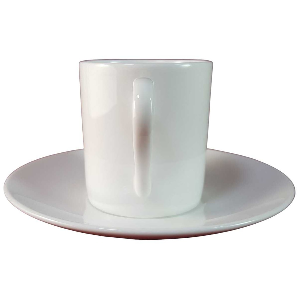 [45816011] Tasse Espressotasse mit Untertasse Maxwell & Williams Cashmere Weiß gebraucht - sehr gut Bild 2