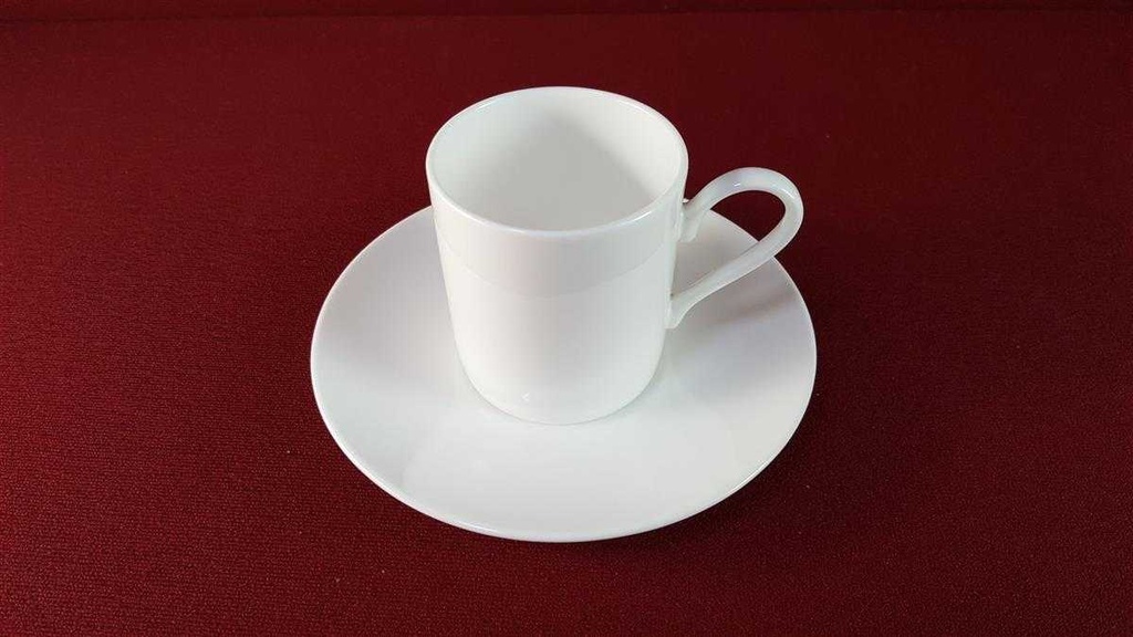 [45816011] Tasse Espressotasse mit Untertasse Maxwell & Williams Cashmere Weiß gebraucht - sehr gut Bild 3