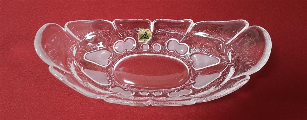 [2119114] Schale Obstschale 8,5 cm Annahütte Transparent gebraucht - gut Bild 2