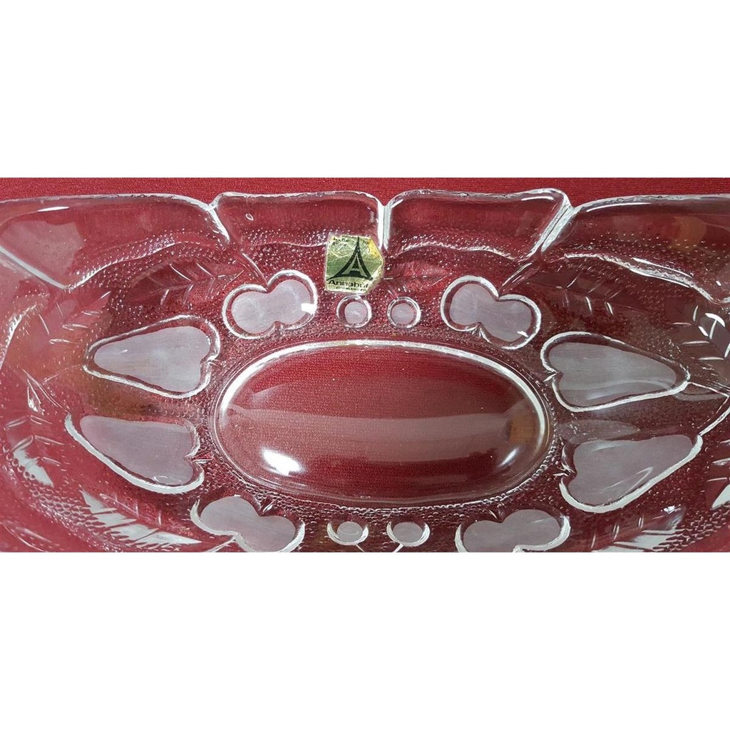 [2119114] Schale Obstschale 8,5 cm Annahütte Transparent gebraucht - gut Bild 3