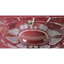 [2119114] Schale Obstschale 8,5 cm Annahütte Transparent gebraucht - gut Bild 3
