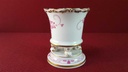 [45816033] Tischvase Vase Dekorative 8,8 cm Meissen Neuer Ausschnitt Indische Malerei Purpur II. Wahl gebraucht - sehr gut Bild 4