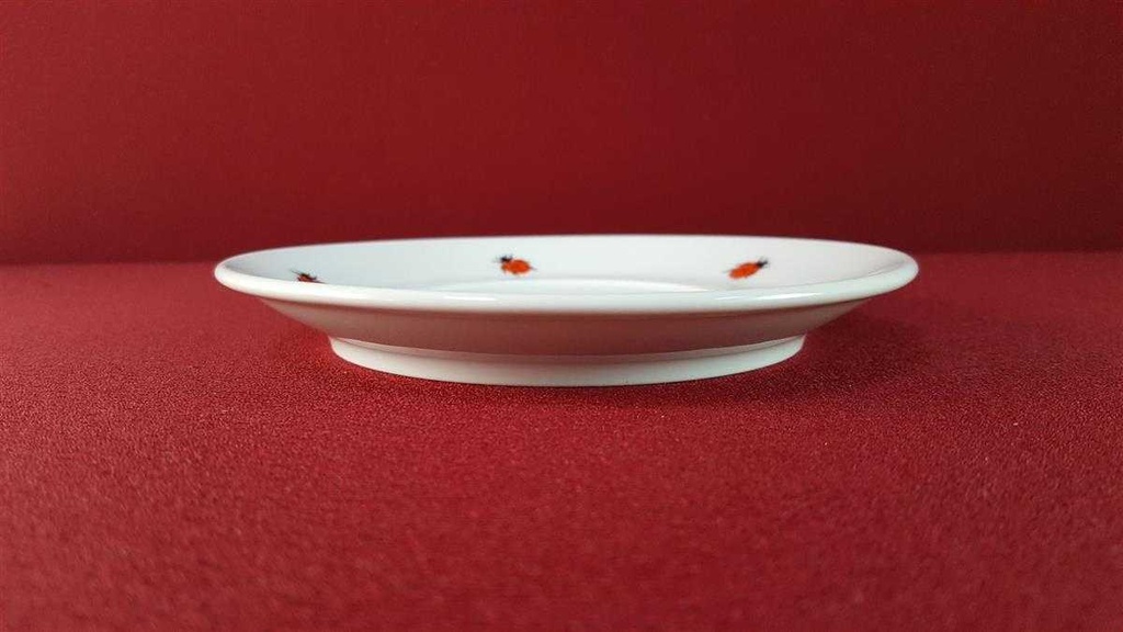 [45816037] Untertasse für Kaffee 15 cm Käfer München Marienkäferdekor gebraucht - akzeptabel Bild 4