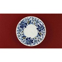 [45816080] Untertasse 14,5 cm Seltmann Weiden blau gelb Blumendekor Blumen gebraucht - gut Bild 3