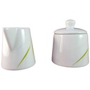 [45816083] Zuckerdose Milchkännchen und Milch & Zucker Set Wellco Design Krefeld Aviva gebraucht - sehr gut Bild 2
