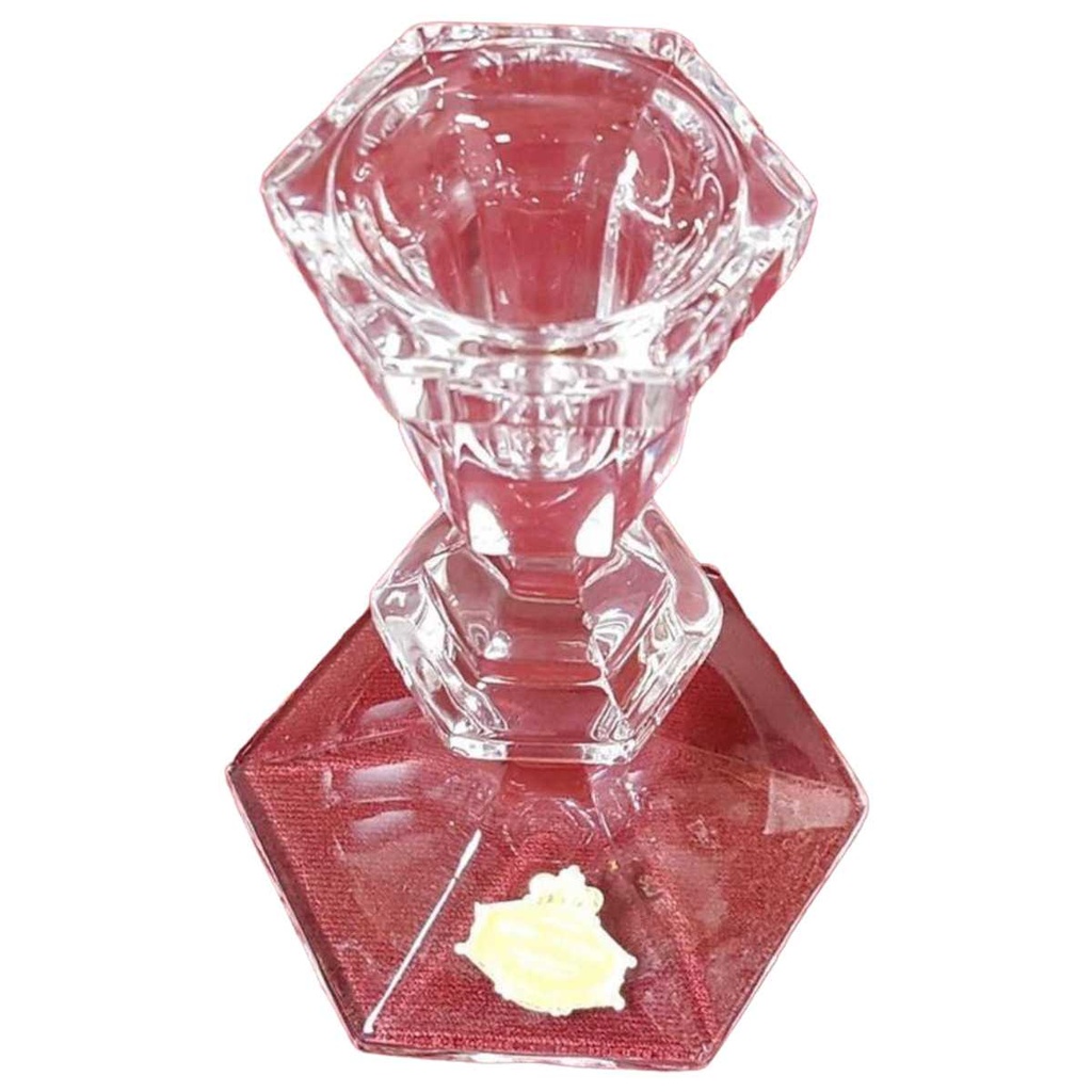 [45816088] 24 % Kerzenhalter 13 cm Lead Crystal gebraucht - sehr gut Bild 2