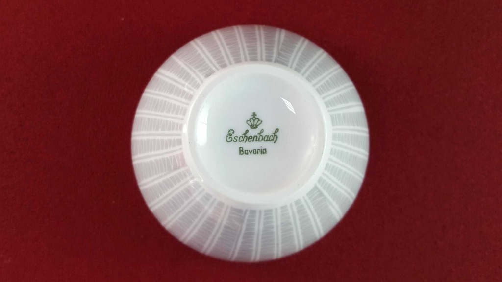 [45816094] Zuckerdose Eschenbach grau Bastdekor gebraucht - gut Bild 4