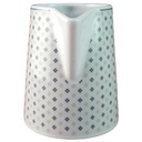 [45816100] Milchkännchen TCM Tchibo blau grau Rautendekor gebraucht - sehr gut Bild 2
