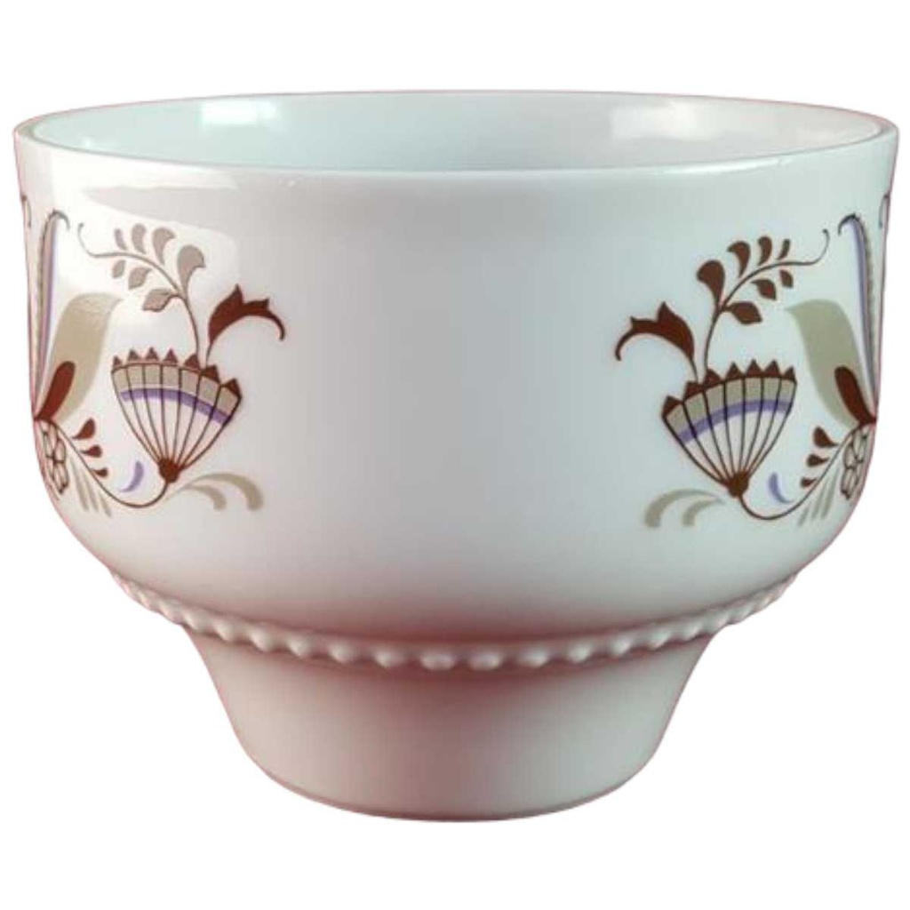 [45816108] Kaffeetasse Tasse Eschenbach Venedig Perlrand braunes florales Muster Braun gebraucht - gut Bild 2