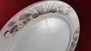 [45816109] Kuchenteller Dessertteller Frühstücksteller 19,4 cm Eschenbach Venedig Perlrand braunes florales Muster Braun gebraucht - akzeptabel Bild 3