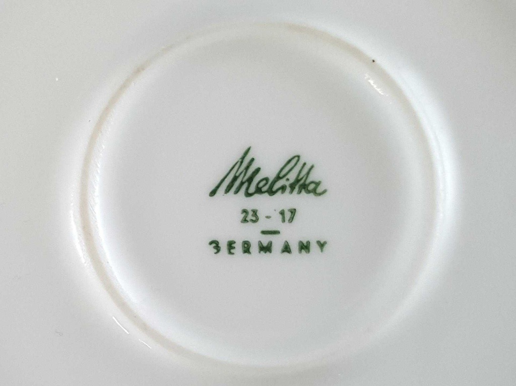 [4581612] Milchkännchen Melitta Oslo Blau Weiß gebraucht - sehr gut Bild 4