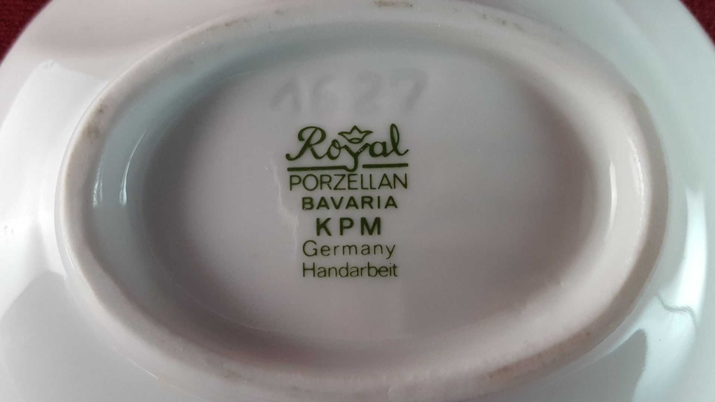 [45816121] Seifenschale Royal KPM Bavaria Weiß gebraucht - sehr gut Bild 5