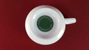 [45816142] Kaffeetasse Tasse Chromolit Porzellan Indisch Blau Strohblume gebraucht - sehr gut Bild 3