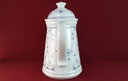 [45816147] Kaffeekanne 1,4 L Chromolit Porzellan Indisch Blau Strohblume gebraucht - defekt Bild 4