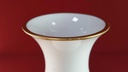 [45816148] Vase Dekorative Goldrand 22 cm Fürstenberg Einzelteile Sonstige Weiß gebraucht - akzeptabel Bild 5