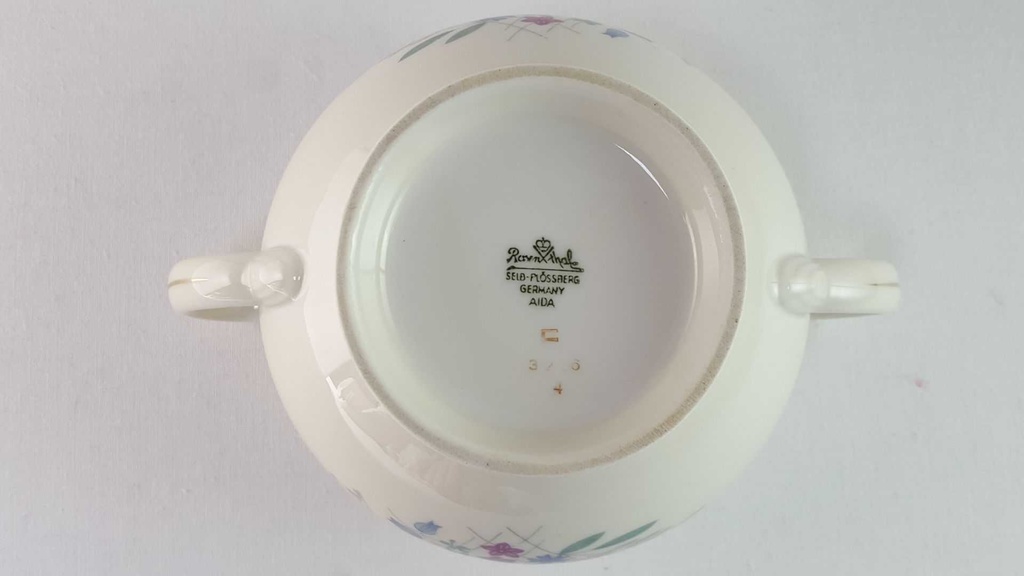 [45816151] Zuckerdose Rosenthal Aida Blütendekor 3266 gebraucht - gut Bild 10