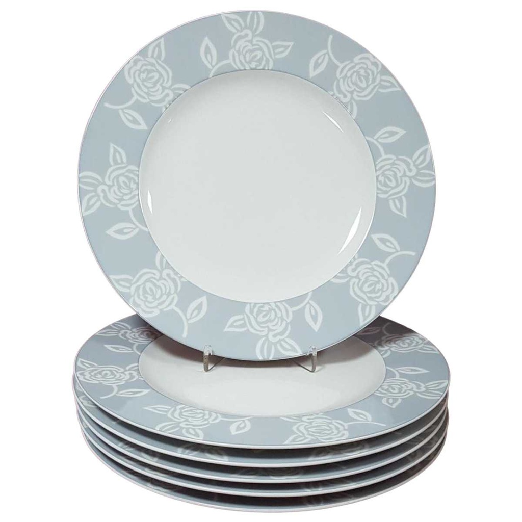 [45816157] Speiseteller Essteller 26,8 cm Dessina Rosegarden gebraucht - gut Bild 2