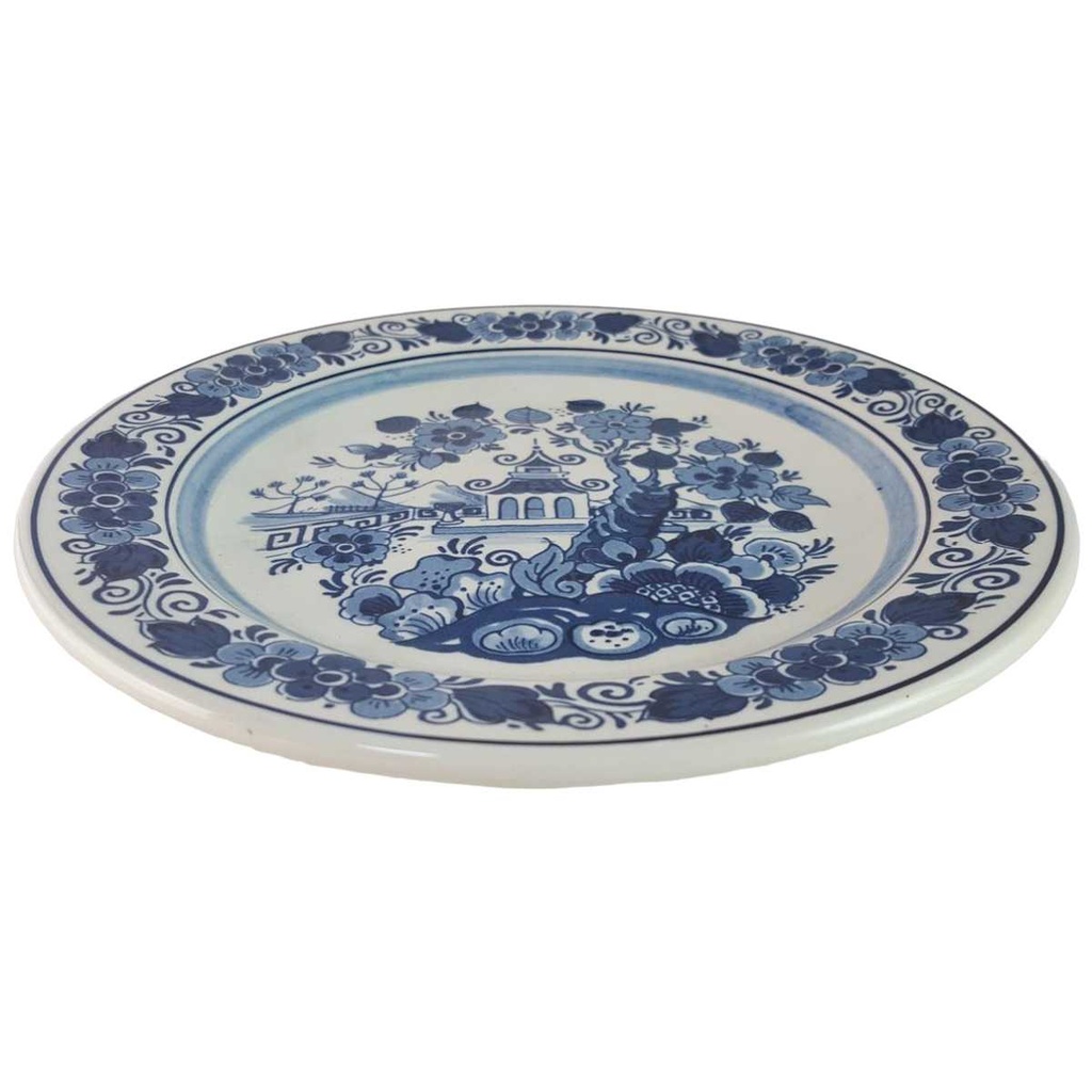 [45816167] Wandteller Royal Goedewaagen Blue Delft gebraucht - gut Bild 2