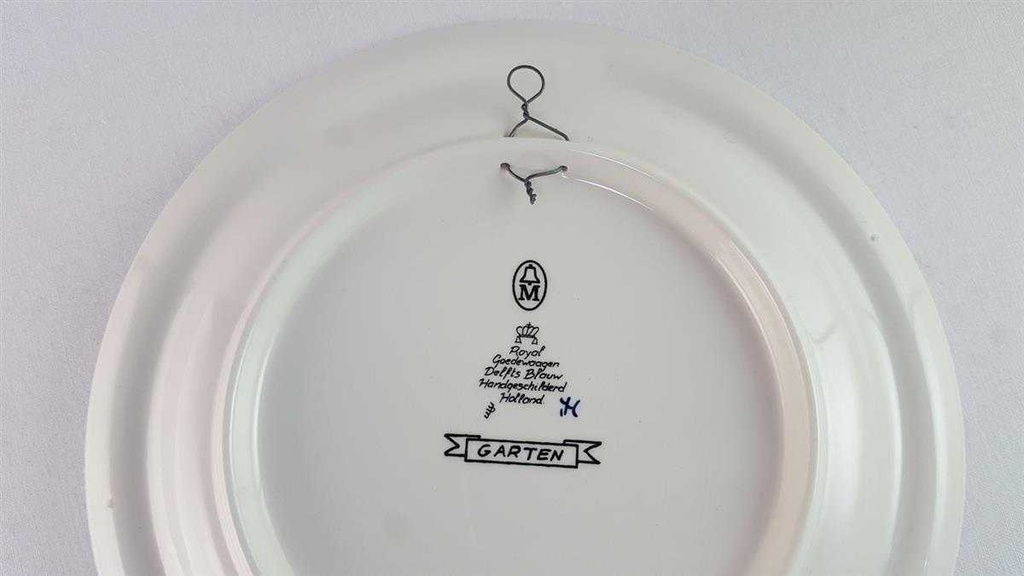 [45816167] Wandteller Royal Goedewaagen Blue Delft gebraucht - gut Bild 3