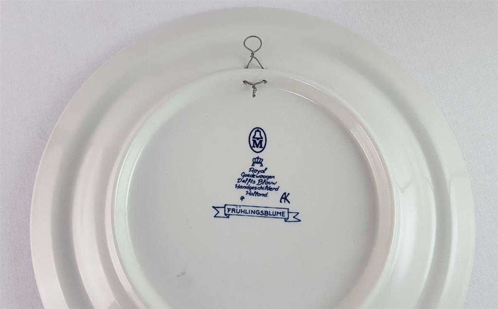 [45816169] Wandteller Royal Goedewaagen Blue Delft gebraucht - sehr gut Bild 3