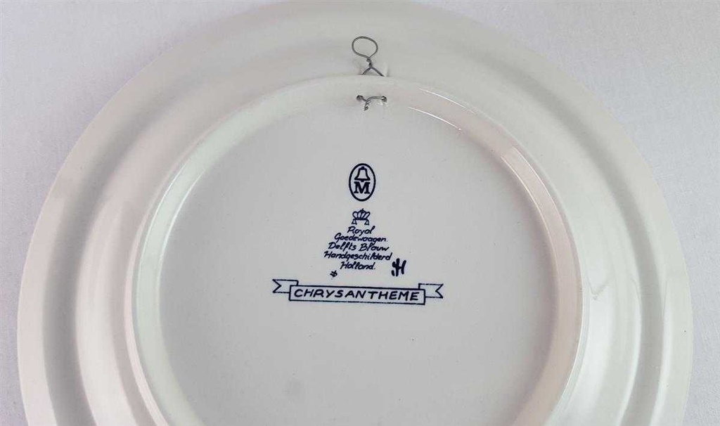 [45816170] Wandteller Royal Goedewaagen Blue Delft gebraucht - sehr gut Bild 3