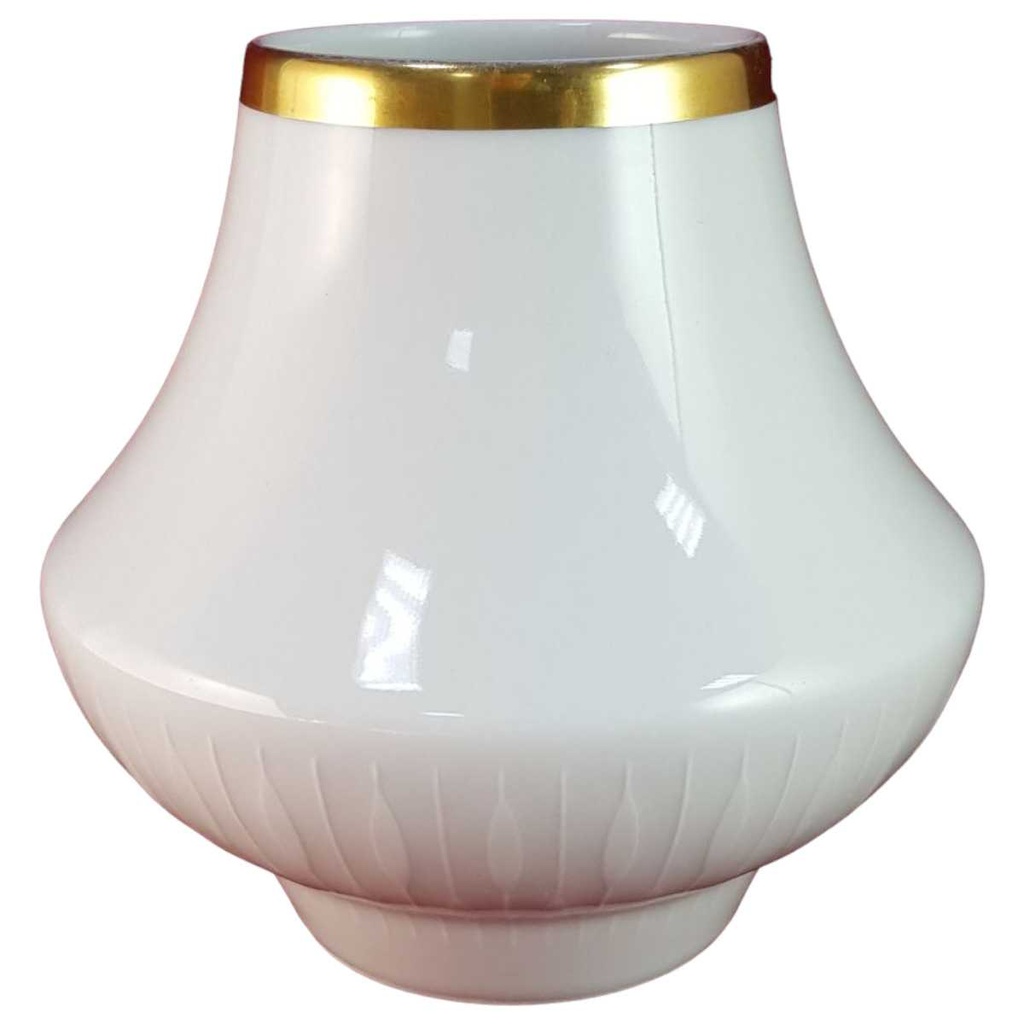 [45816173] Vase Dekorative Goldrand 12,4 cm Zeh Scherzer Einzelteile Weiß Bavaria gebraucht - gut Bild 2