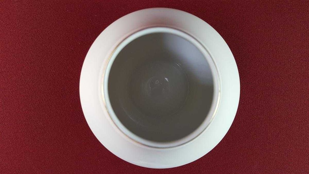 [45816173] Vase Dekorative Goldrand 12,4 cm Zeh Scherzer Einzelteile Weiß Bavaria gebraucht - gut Bild 4