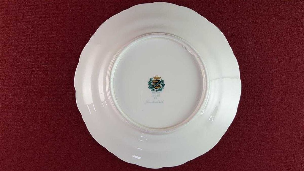 [45816179] Teegedeck 3tlg Weimar Porzellan Blumen gebraucht - sehr gut Bild 5
