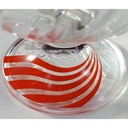 [2119118] 4er Set Schalen Glasschale auf Fuß Eisschale Glas H 9,5 cm France Bild 3