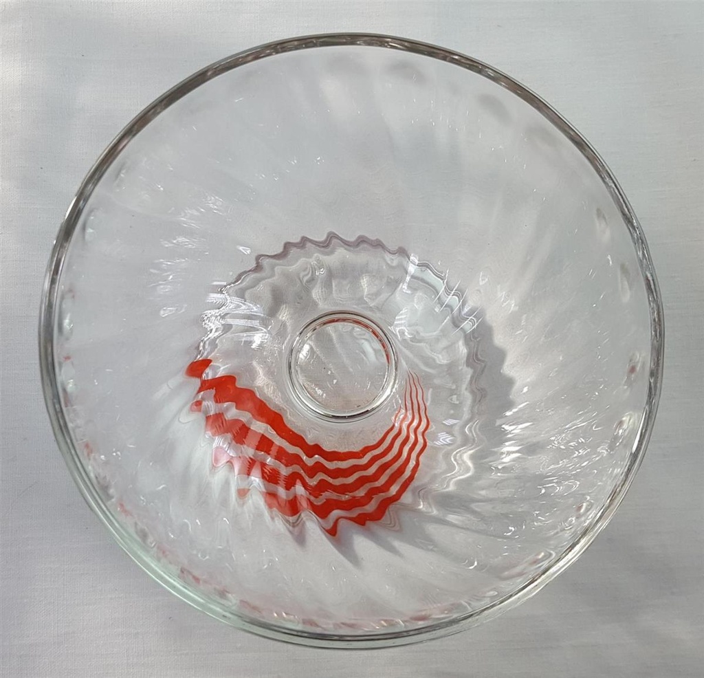 [2119118] 4er Set Schalen Glasschale auf Fuß Eisschale Glas H 9,5 cm France Bild 4