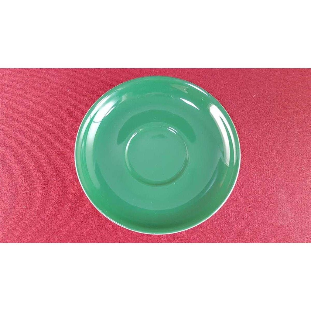 [45816182] Tasse mit Untertasse Bauscher Einzelteile Grün gebraucht - sehr gut Bild 4