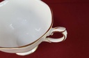 [45816185] Kaffeetasse Tasse Goldrand Royal Vale Weiß mit gebraucht - sehr gut Bild 3